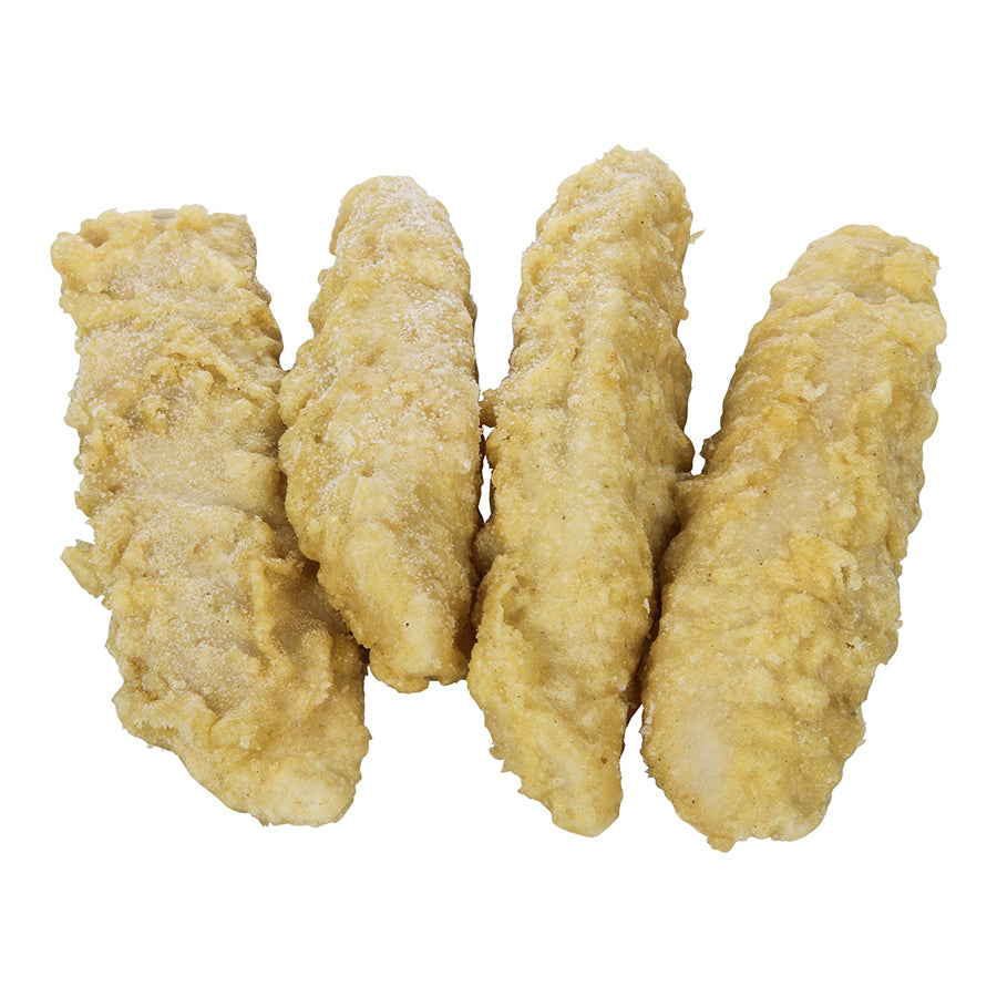 Brewer's Choice Battered Cod Strips Approx 5 Pound Each - 2 Per Case.