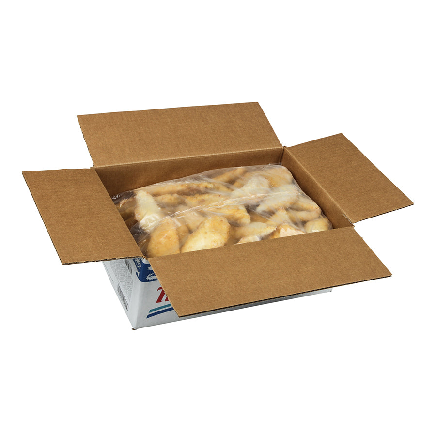 Alaska Amber® Beer Battered Cod Fillets Skinless Boneless 10 Pound Each - 1 Per Case.