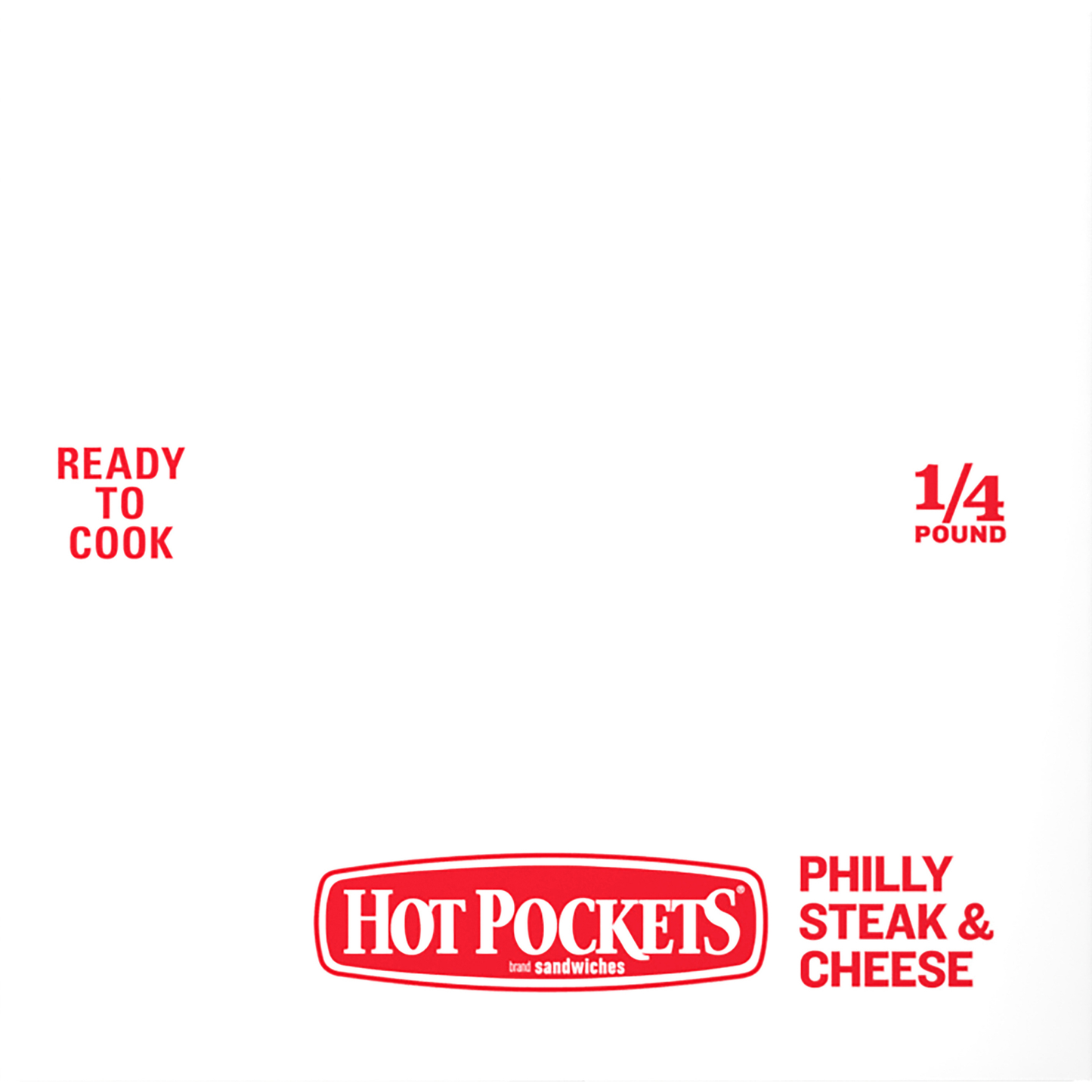 Hot Pockets Philly Steak And Cheese 4 Ounce Size - 30 Per Case.