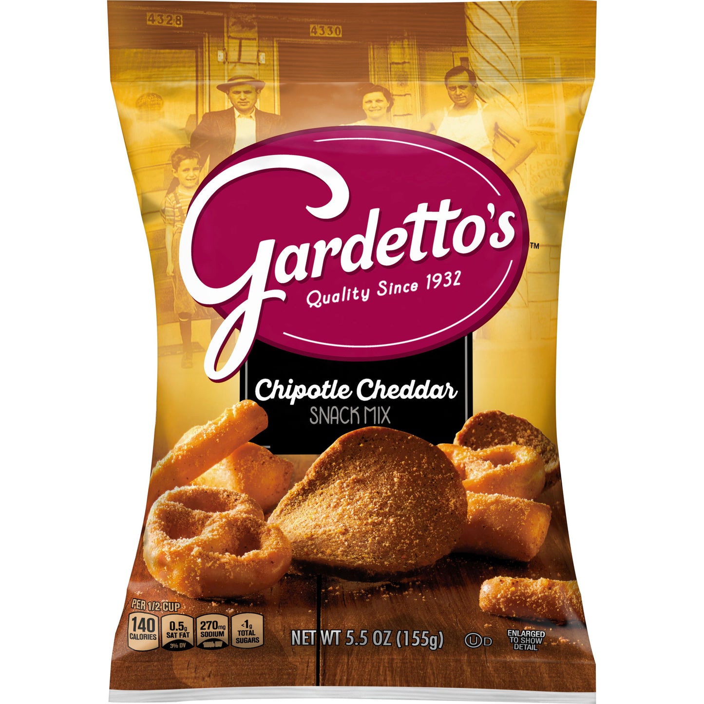 Gardetto's™ Snack Mix Chipotle Cheddar 5.5 Ounce Size - 7 Per Case.