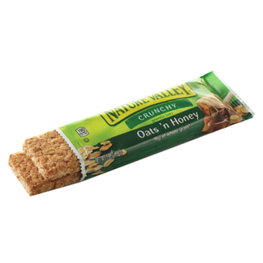 Nature Valley™ Crunchy Granola Bars Oats 'n Honey (Double Bar) 26.82 Ounce Size - 6 Per Case.