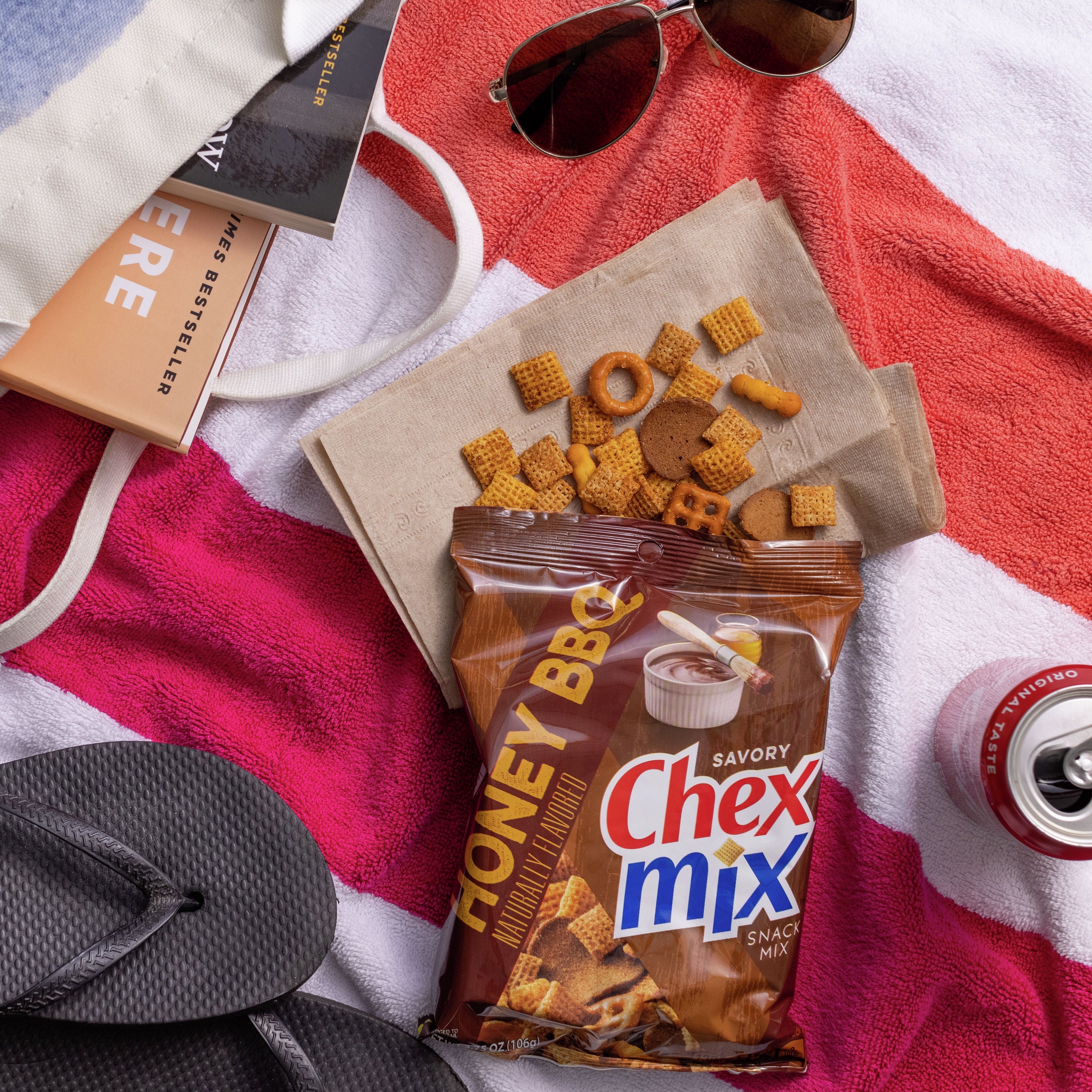 Chex Mix™ Snack Mix Bold Party Blend 3.75 Ounce Size - 8 Per Case.