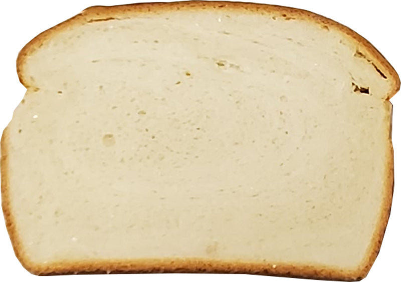 White Bread 8" Sliced Loaves 32 Ounce Size - 8 Per Case.