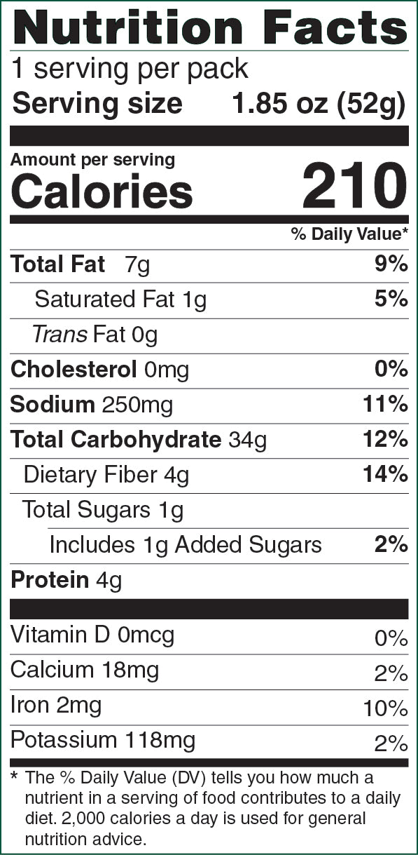 Appleways Whole Grain Veggie Crispy Crackers Individually Wrapped1.85 Ounce Size - 180 Per Case.