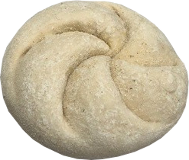 Large Kaiser Roll Dough 2.75 Ounce Size - 144 Per Case.