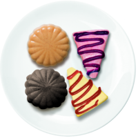 Cafe Parfait Chocolate Mint Patty 3 Ounce Size - 24 Per Case.