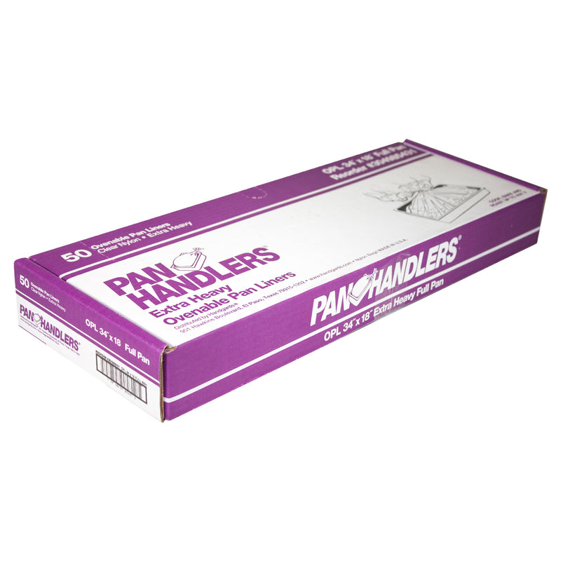 Pan Liner Ovenable Flat Clear 50 Each - 1 Per Case.