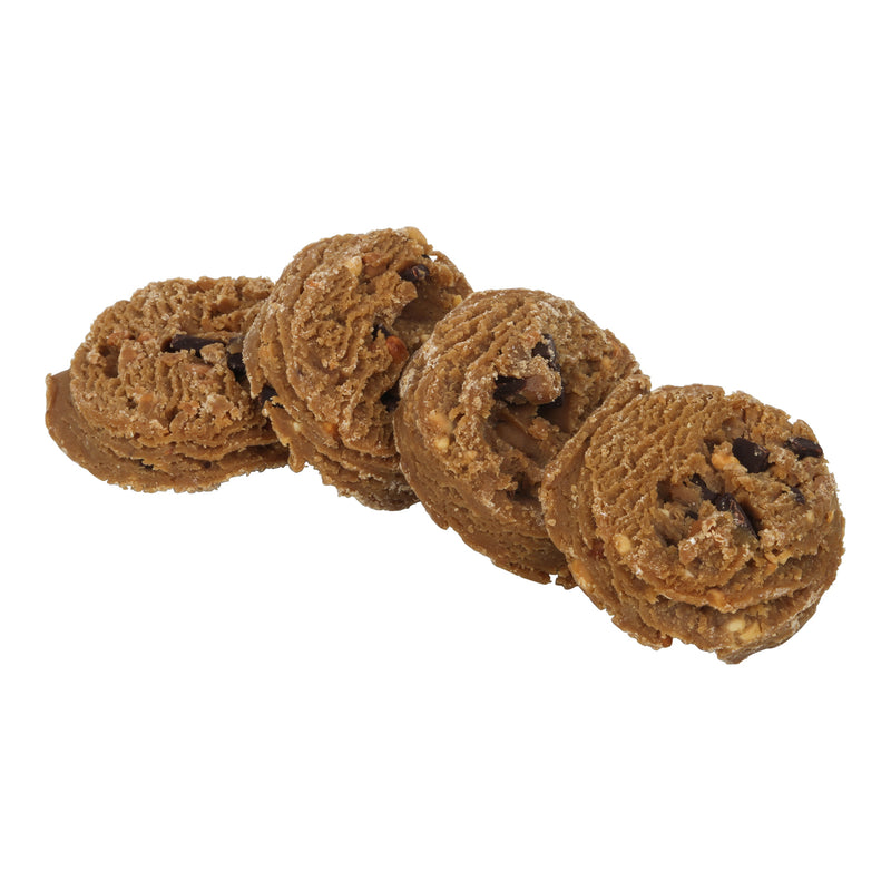 Peanut Butter Flutter Frozen Cookie Dough With Chocolate Chunks 3 Ounce Size - 104 Per Case.