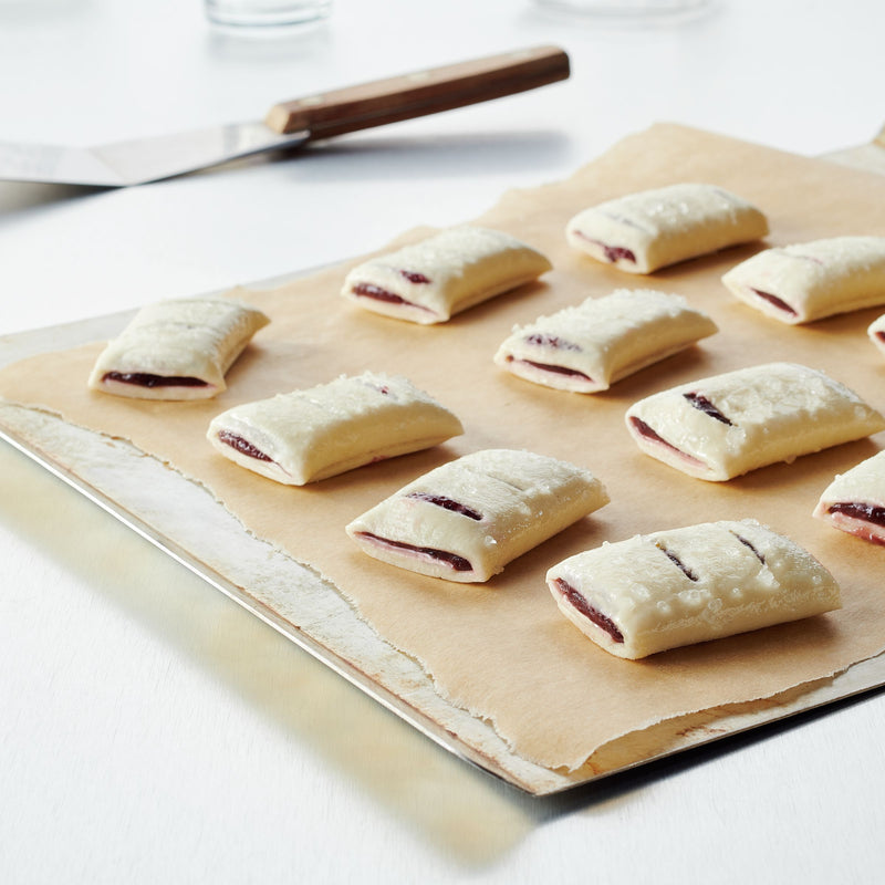 Pillsbury™ Frozen Strudel Bites® Dough Sugared Blueberry 16 Pound Each - 1 Per Case.