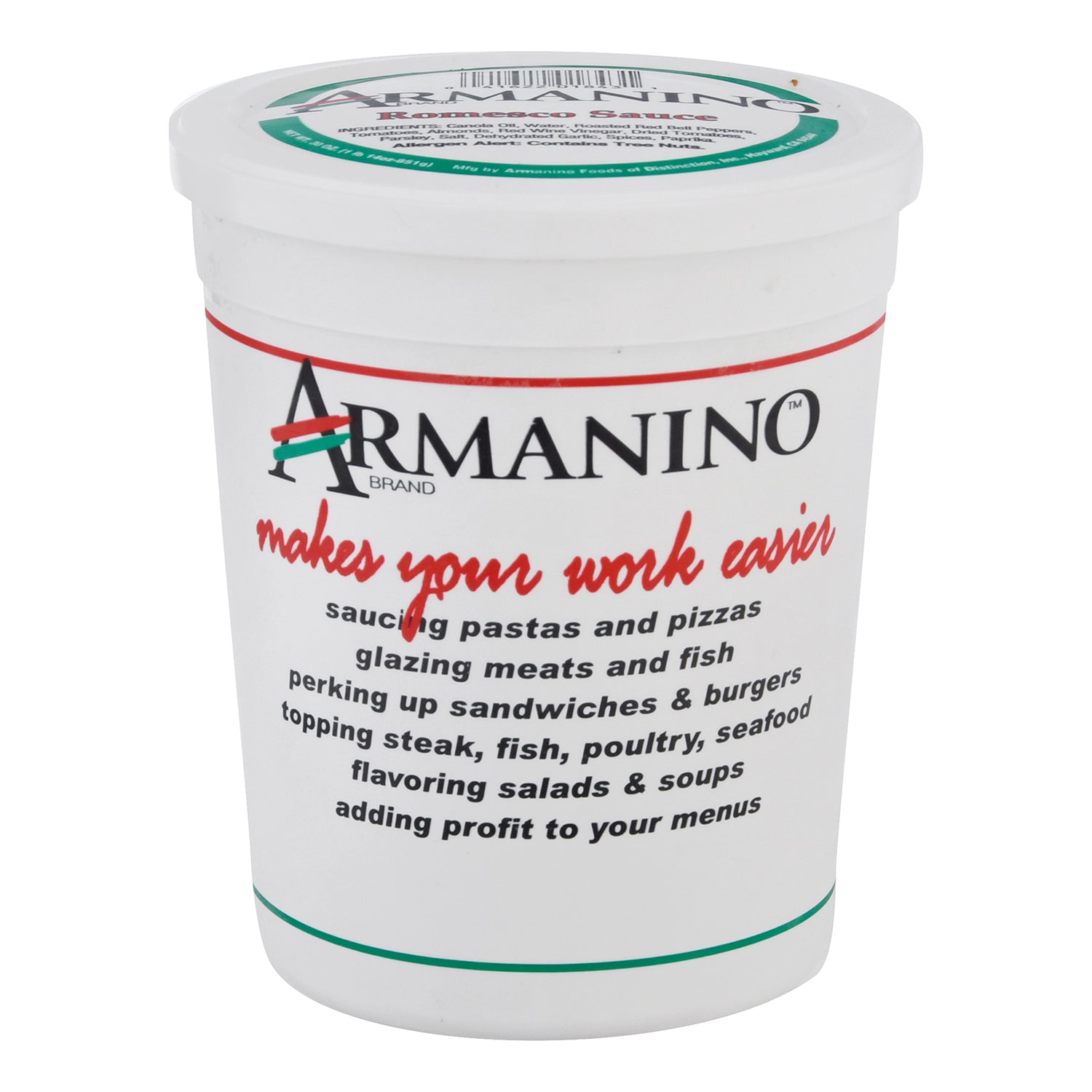 Armanino Foods Romesco Sauce 30 Ounce Size - 3 Per Case.