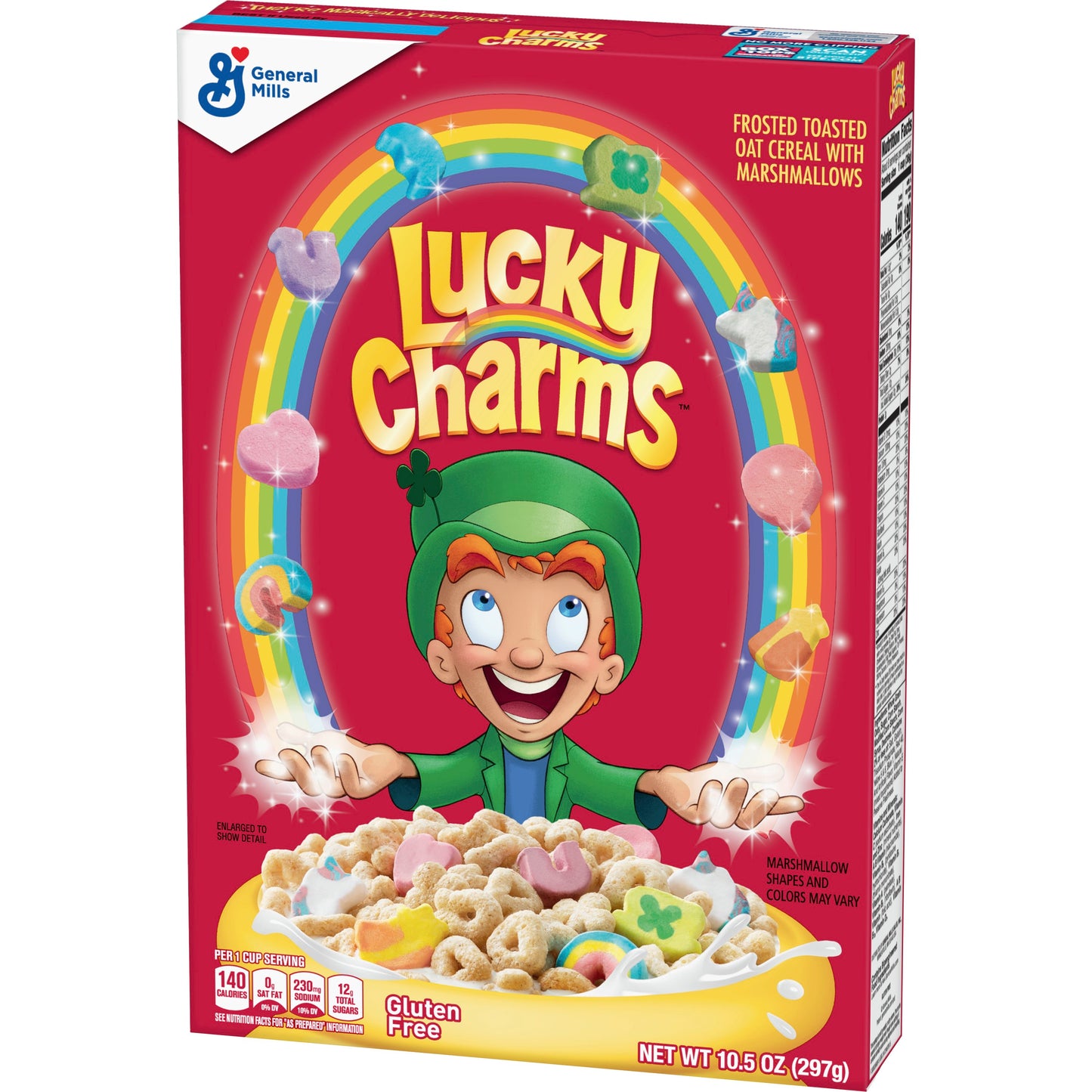 Lucky Charms™ Cereal 10.5 Ounce Size - 12 Per Case.