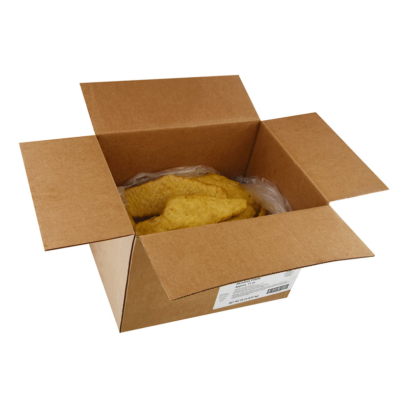 Brewer's Choice Battered Haddock Skinless Fillets Approx Msc 20 Pound Each - 1 Per Case.