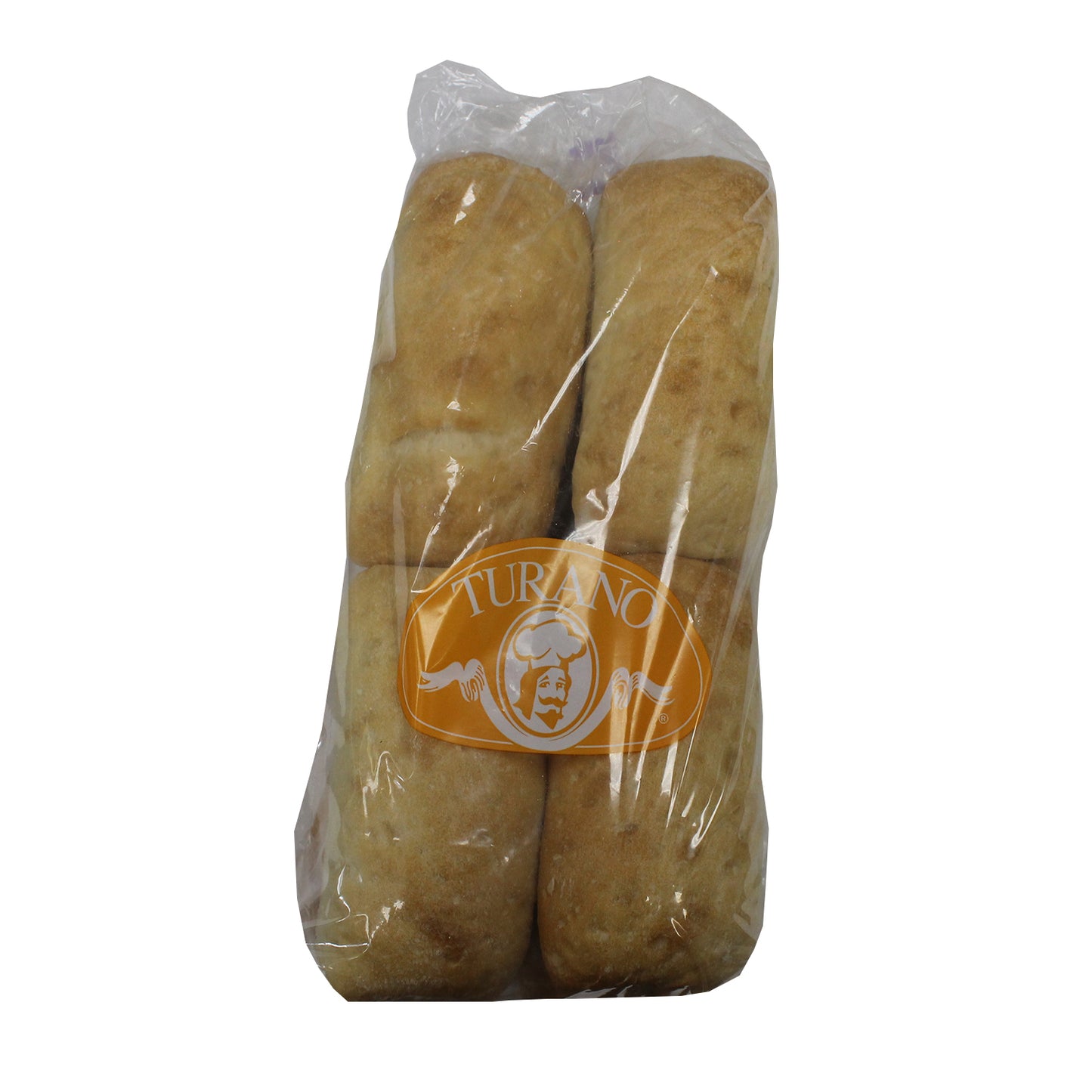 6" Ciabatta 4.5 Ounce Size - 48 Per Case.