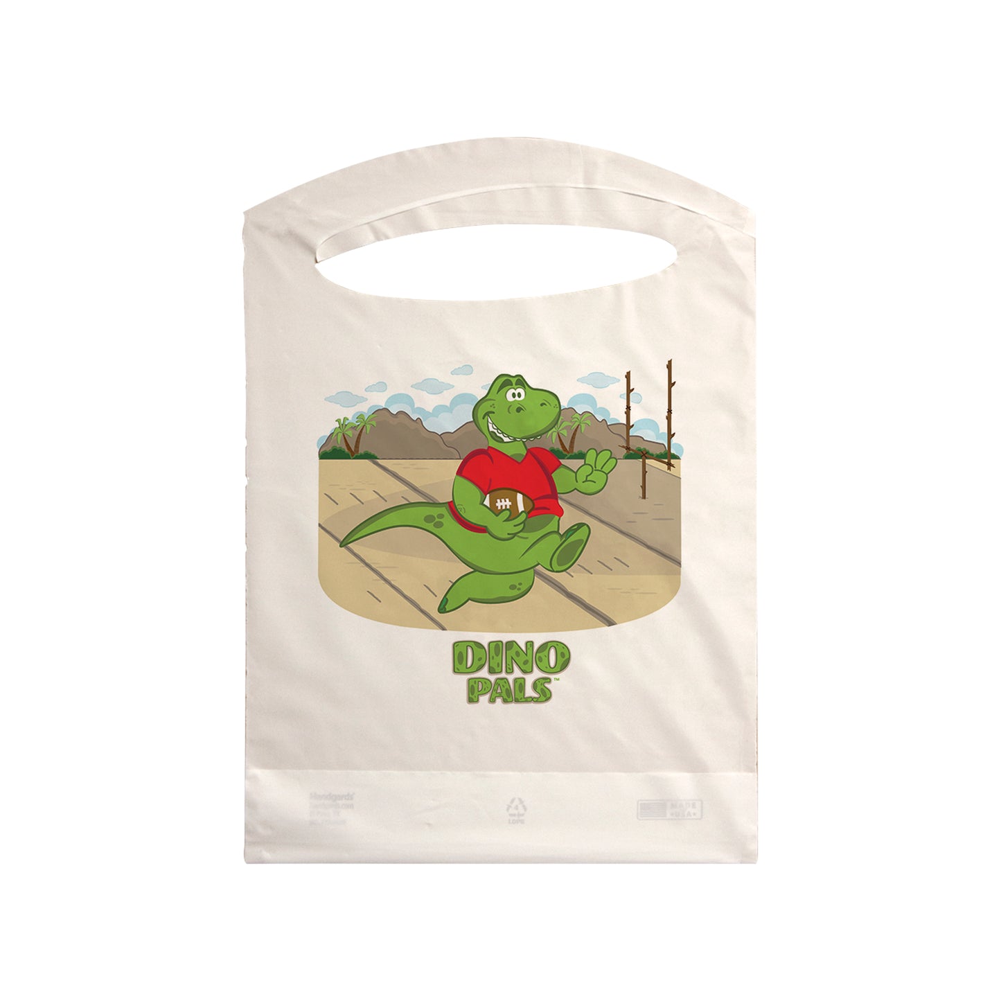 Neatgards Neat Gards Embossed Poly Child Dino Pals Print Bib 500 Each - 1 Per Case.