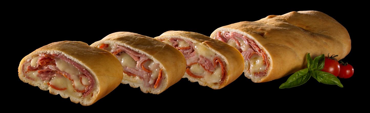 Uno Foods Inc Italian Meat Calzone 20 Ounce Size - 6 Per Case.