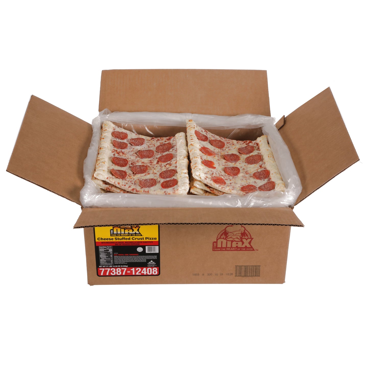 Stuffed Crust Pepperoni Reduced Fat 4.87 Ounce Size - 72 Per Case.