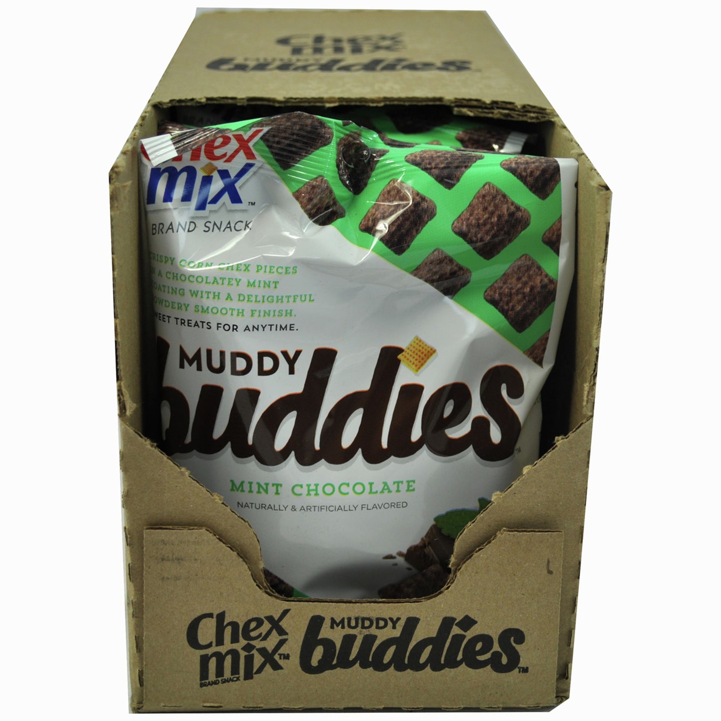 Chex Mix™ Muddy Buddies™ Snack Mix Mintchocolate 4.5 Ounce Size - 7 Per Case.