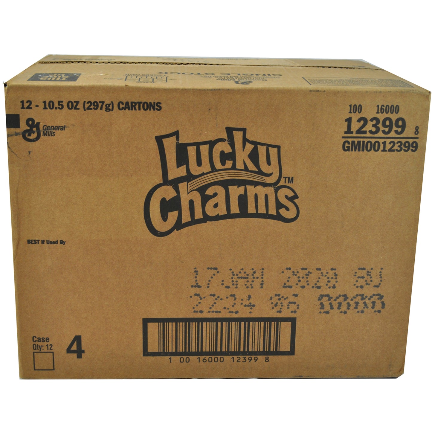 Lucky Charms™ Cereal 10.5 Ounce Size - 12 Per Case.