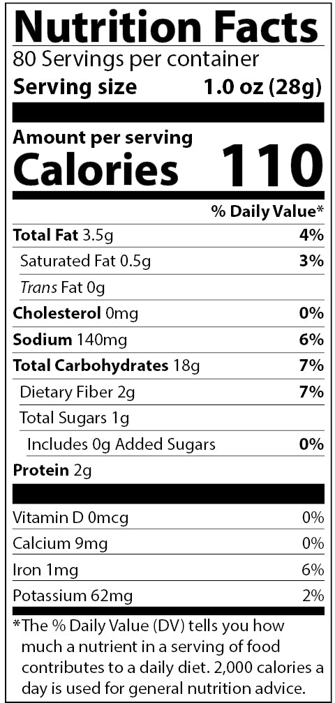 Appleways Whole Grain Veggie Crispy Crackers Bags In Box 20 Ounce Size - 4 Per Case.