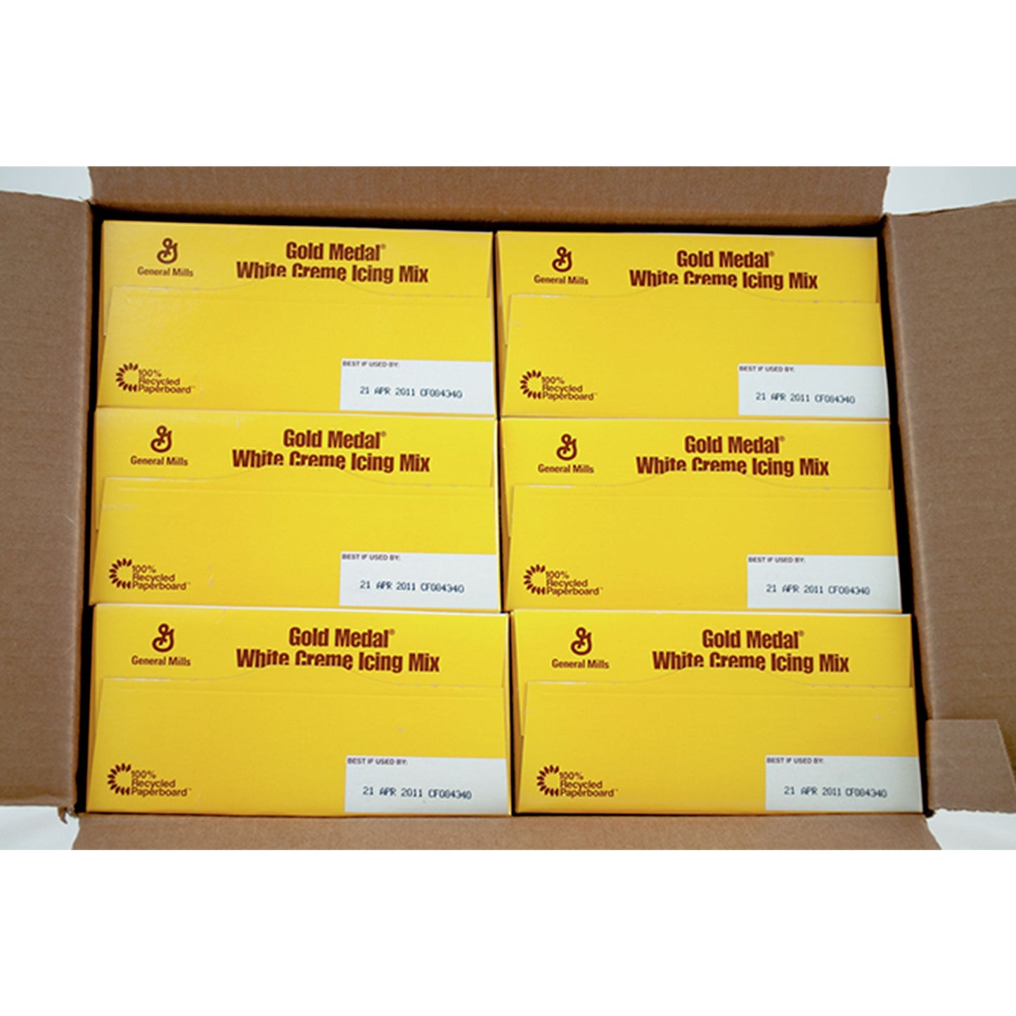 Gold Medal™ Icing Mix With hite Creme 5 Pound Each - 6 Per Case.