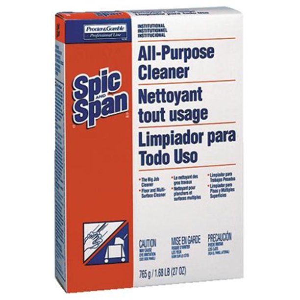 Spic & Span All-Purpose Cleaner Powder Concentrate 27 Ounce Size - 12 Per Case.