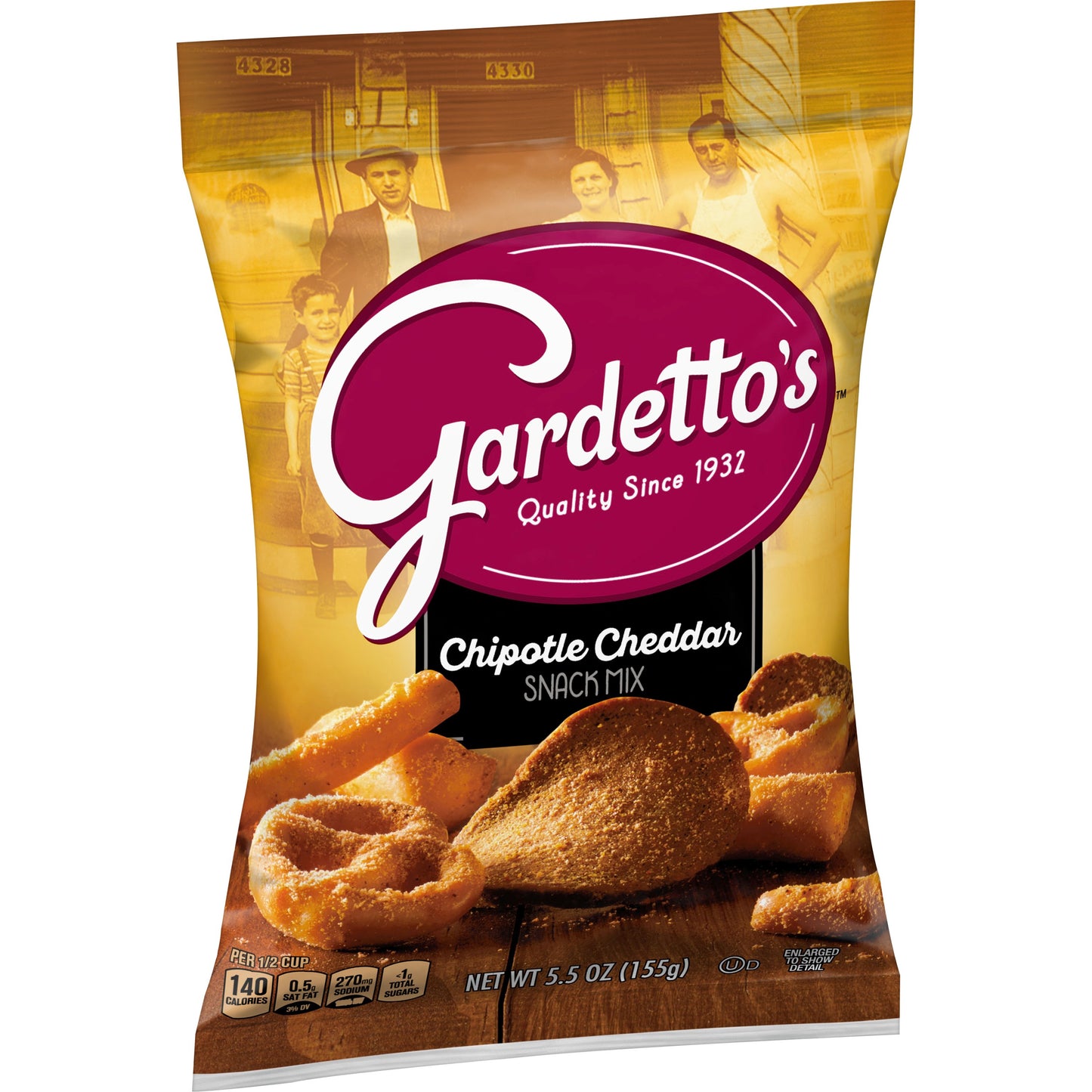 Gardetto's™ Snack Mix Chipotle Cheddar 5.5 Ounce Size - 7 Per Case.