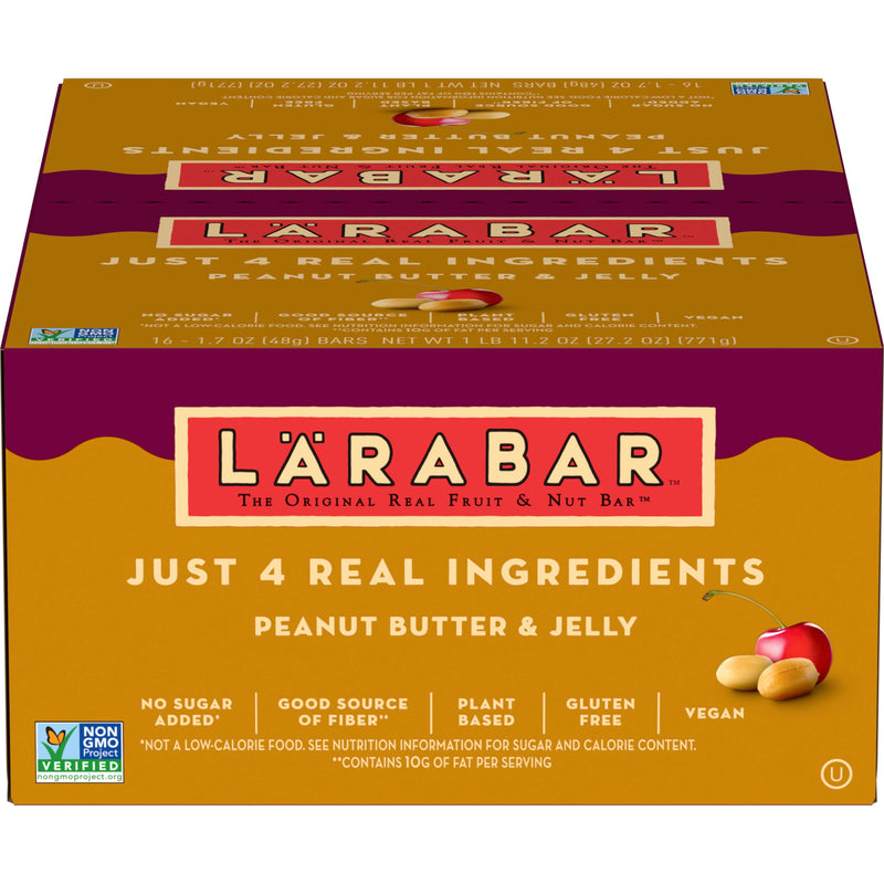 Larabar™ Peanut Butter & JellyCaddy 27.2 Ounce Size - 4 Per Case.