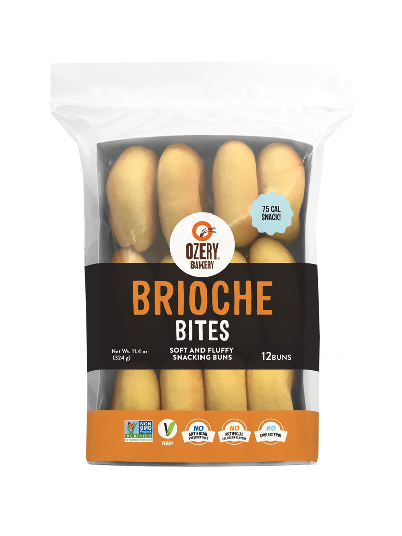 Ozery Bakery Brioche Bites 11.4 Ounce Size - 6 Per Case.