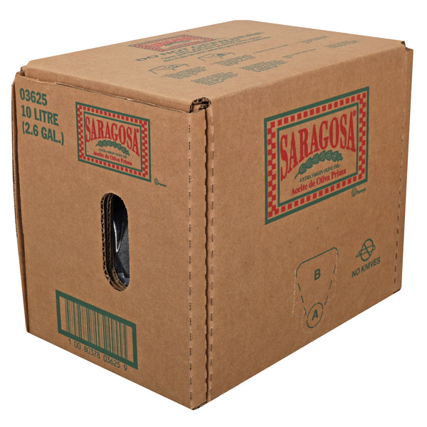 Saragosa Evoo Bag N Box 2.6 Gallon - 1 Per Case.