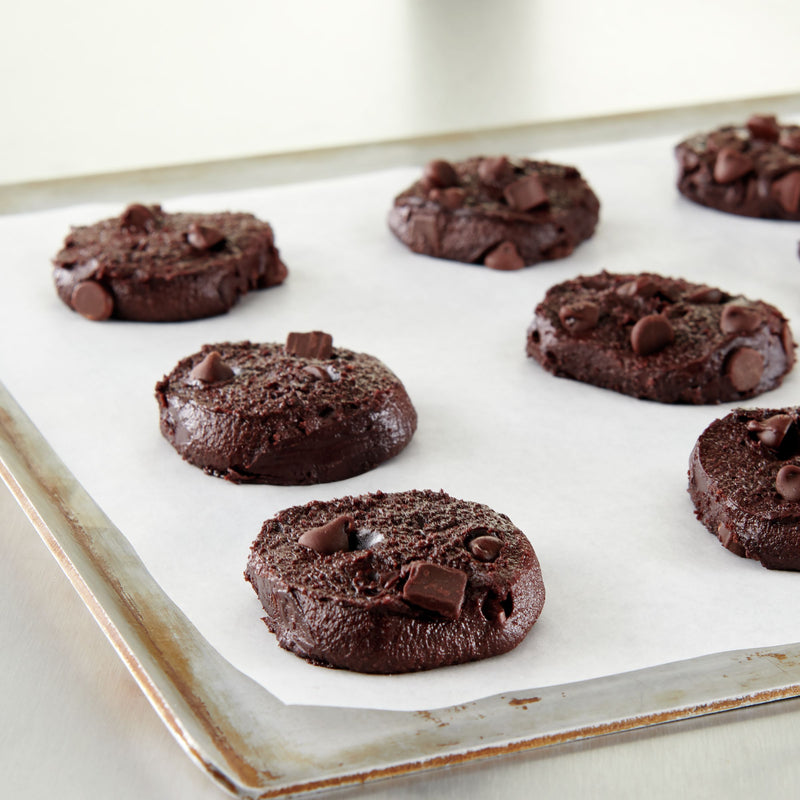 Pillsbury™ Frozen Cookie Dough Puck Special Recipe Brownie 21.6 Pound Each - 1 Per Case.