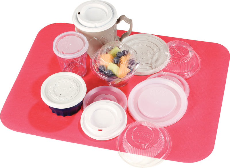 Turnbury Translucent Bowl Lid Translucent 4.375 In - 1000 Per Case.