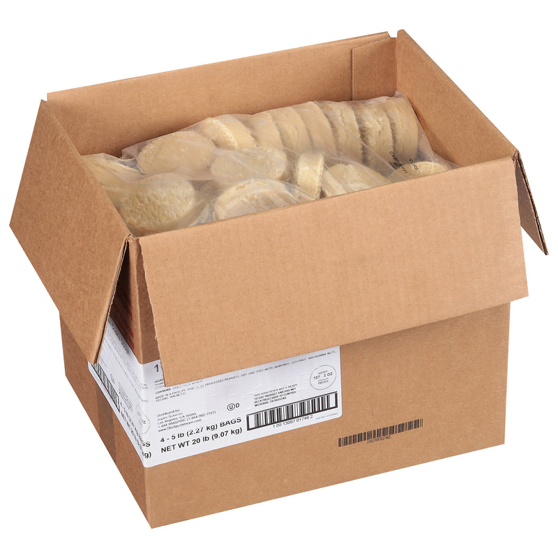 Frozen Cookie Dough Sugar Bags Containing Dough Pucks 5 Pound Each - 4 Per Case.