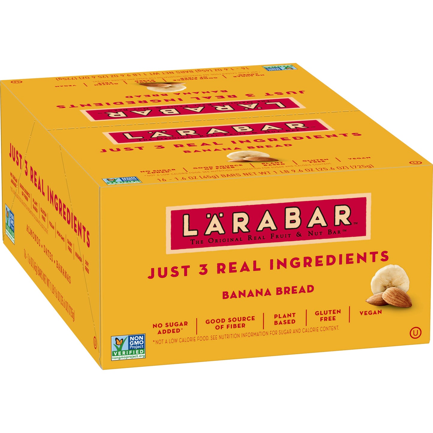 Larabar™ Fruit & Nut Bar Banana Bread Bar 25.6 Ounce Size - 4 Per Case.