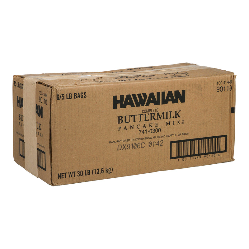 Hawaiian Pancake Mix 5 Pound Each - 6 Per Case.