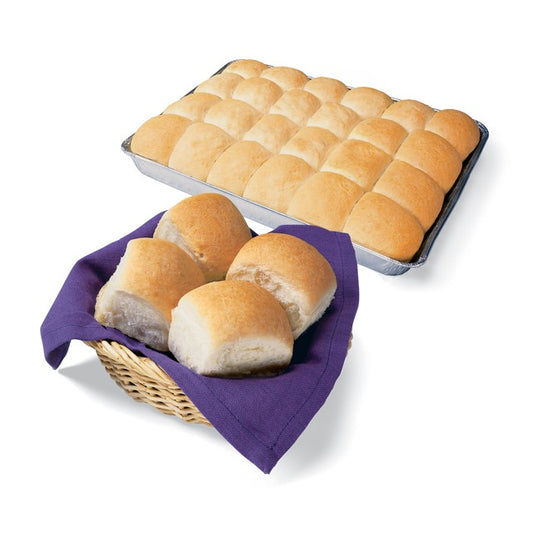 Bridgford Heat And Serve White Rolls 120 Piece - 1 Per Case.