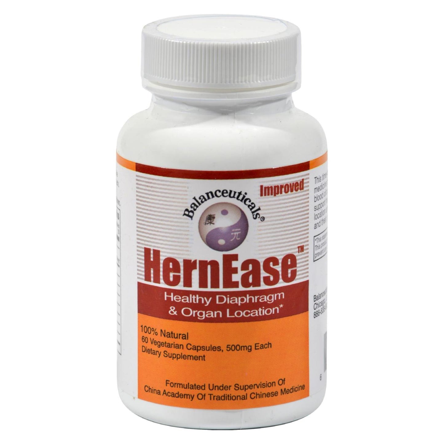 Balanceuticals HernEase - 60 Capsules