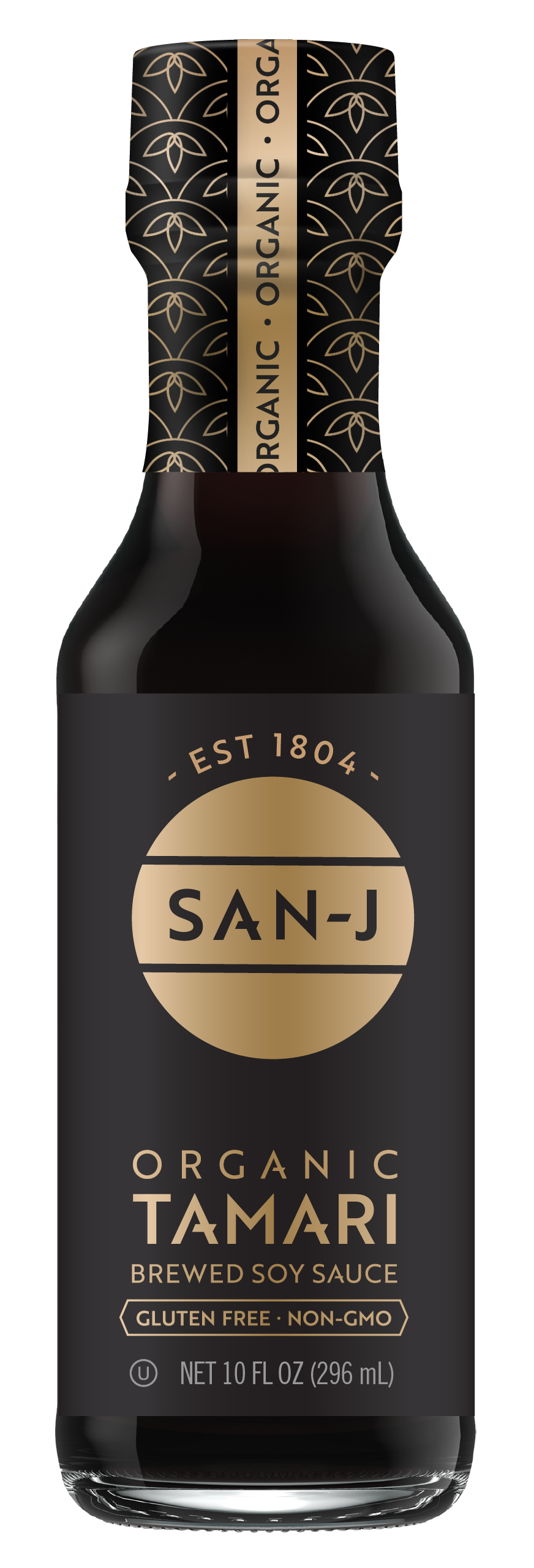 San J Organic Gf Tamari 10 Ounce Size - 6 Per Case.