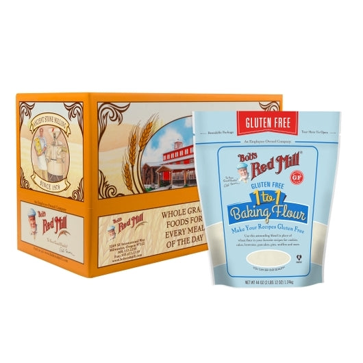 Bob's Red Mill Gluten Free Baking Flour 44 Ounce Size - 4 Per Case.