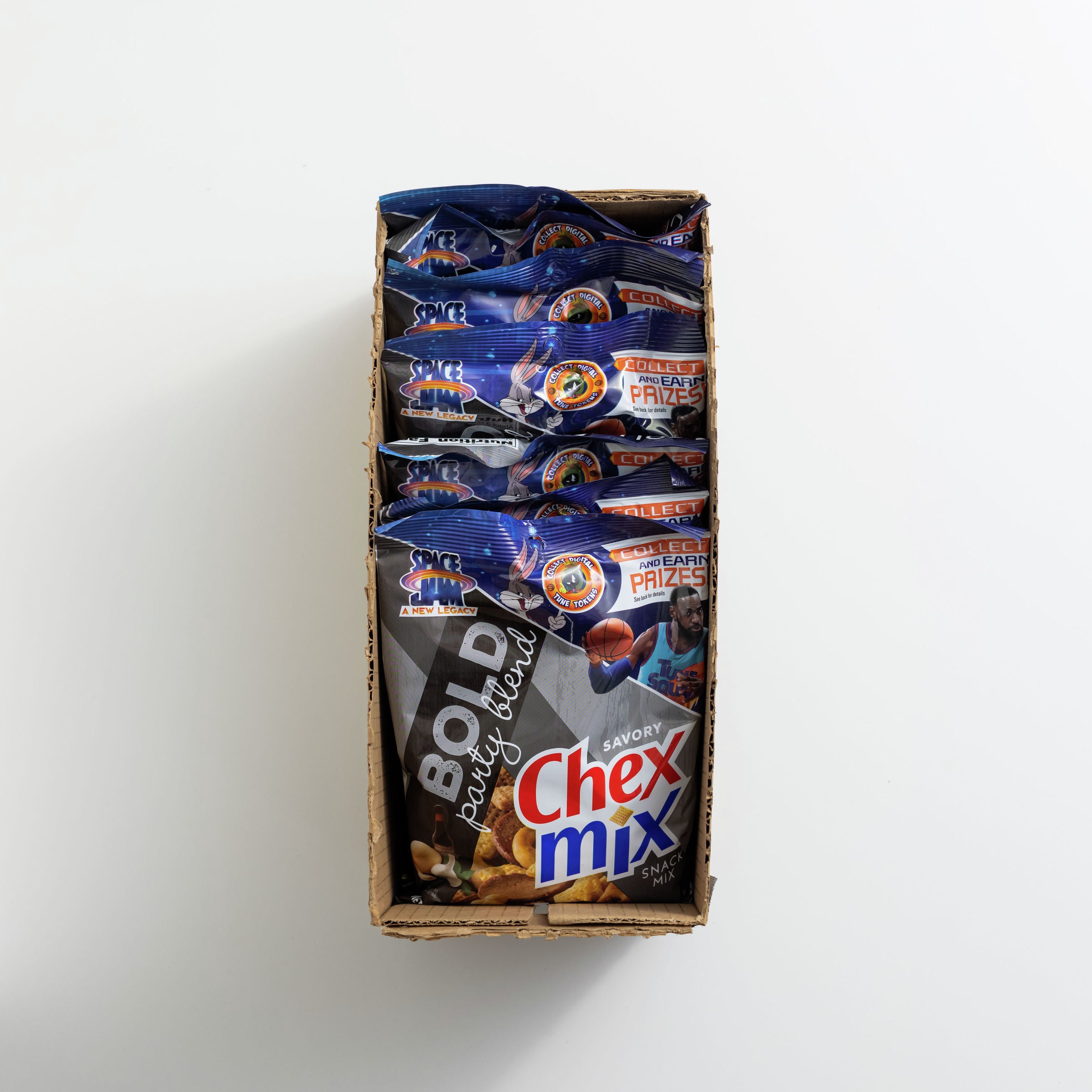 Chex Mix™ Snack Mix Bold Party Blend 3.75 Ounce Size - 8 Per Case.