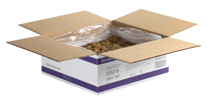 Cookietree Gourmet Whole Grain Chocolate Chip Cookie Dough 1.33 Ounce Size - 252 Per Case.