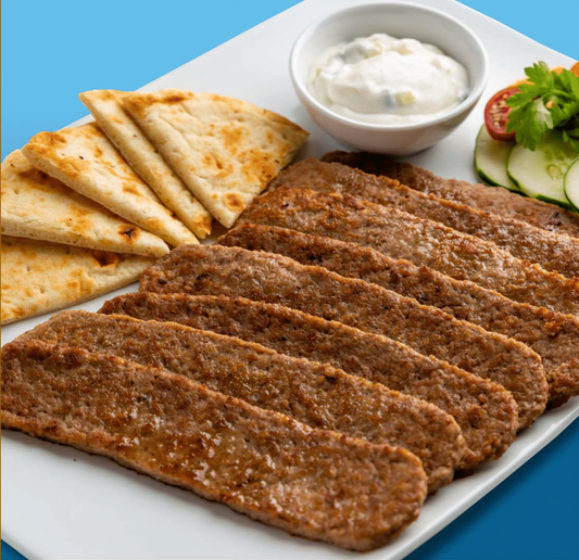 Devanco IQF Gyro Slices 10 Pound Each - 1 Per Case.