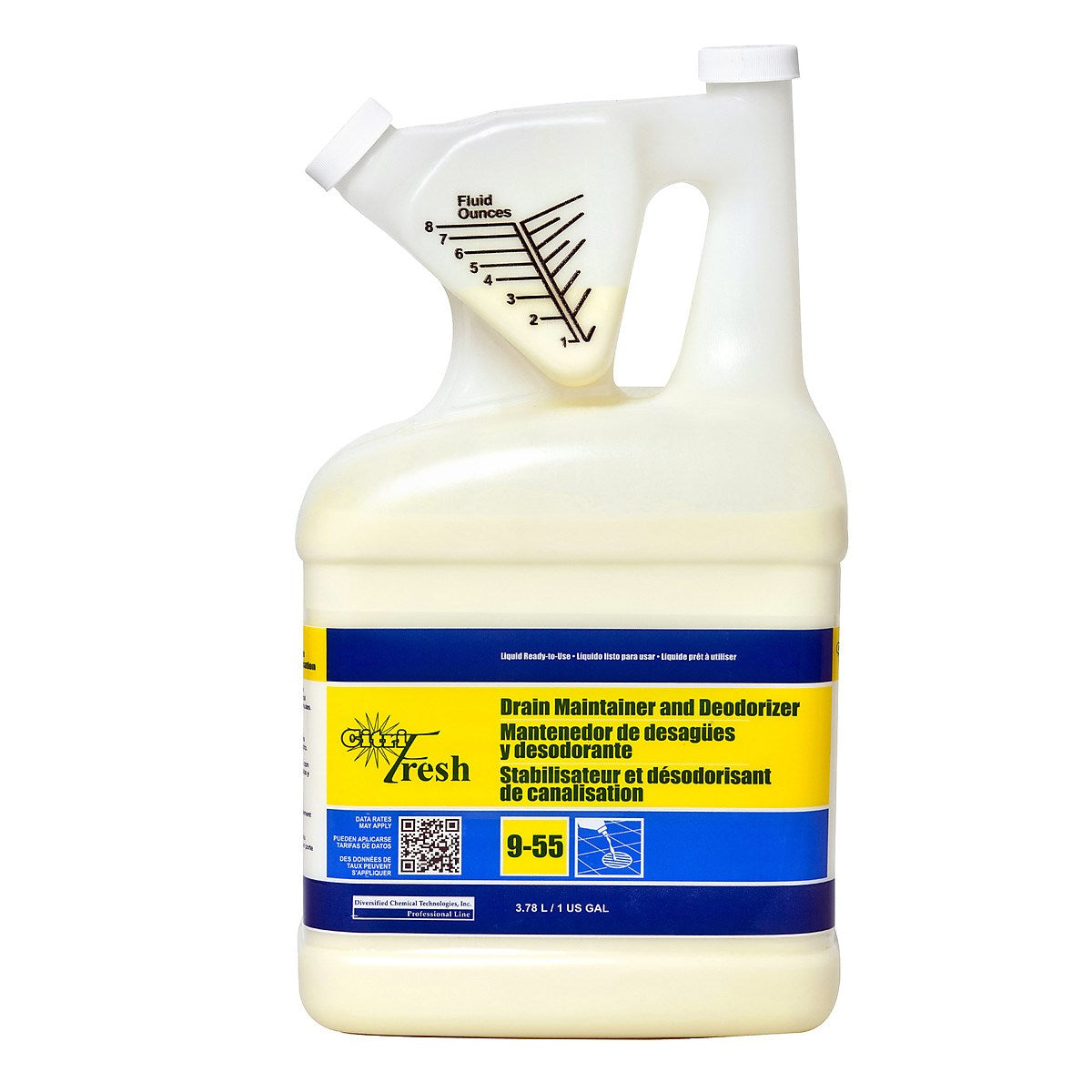 Dct Citri Fresh Drain Maintainer & Deodorizerrtu Gal 1 Gallon - 4 Per Case.