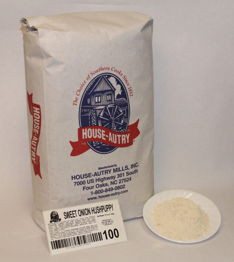 Hushpuppy Sweet With Onion 25 Pound Each - 1 Per Case.