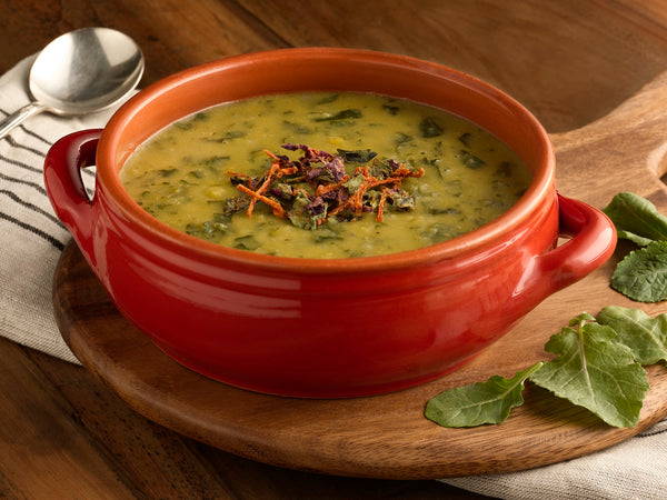 Organic Split Pea & Kale Soup 4 Pound Each - 4 Per Case.