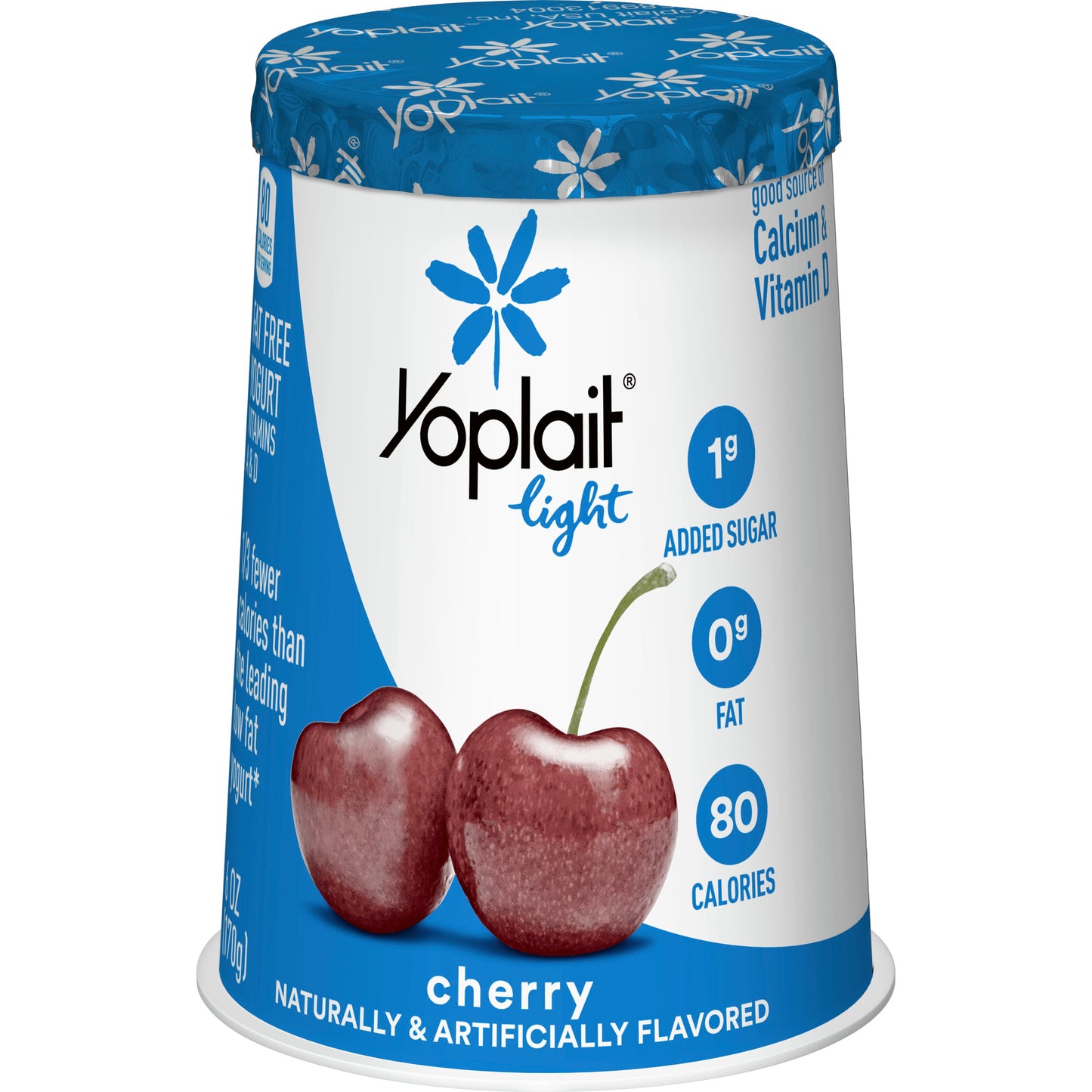 Yoplait® Light Yogurt Single Serve Cup Very Cherry 6 Ounce Size - 12 Per Case.