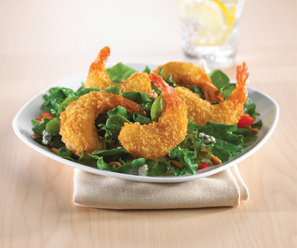 Mrsf Breaded Rnd Shrimp 2.5 Pound Each - 6 Per Case.