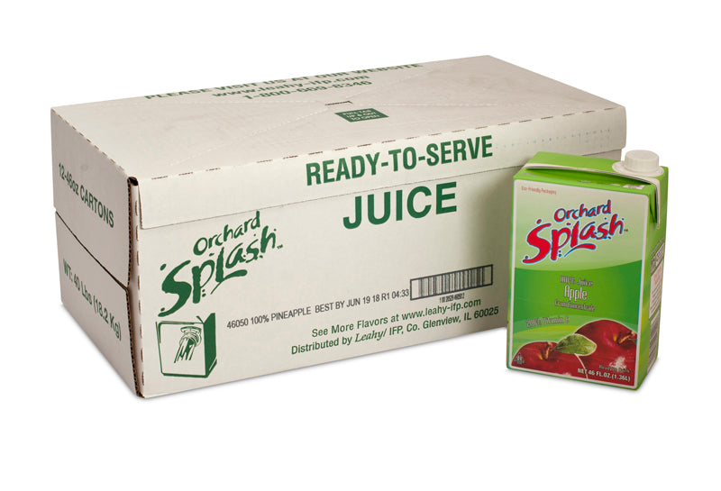 Rtd Apple Juice 46 Ounce Size - 12 Per Case.