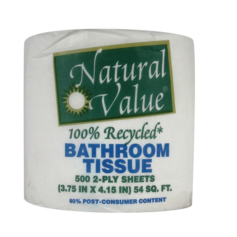 Natural Value Sustainable Bath Tissue - Case of 48