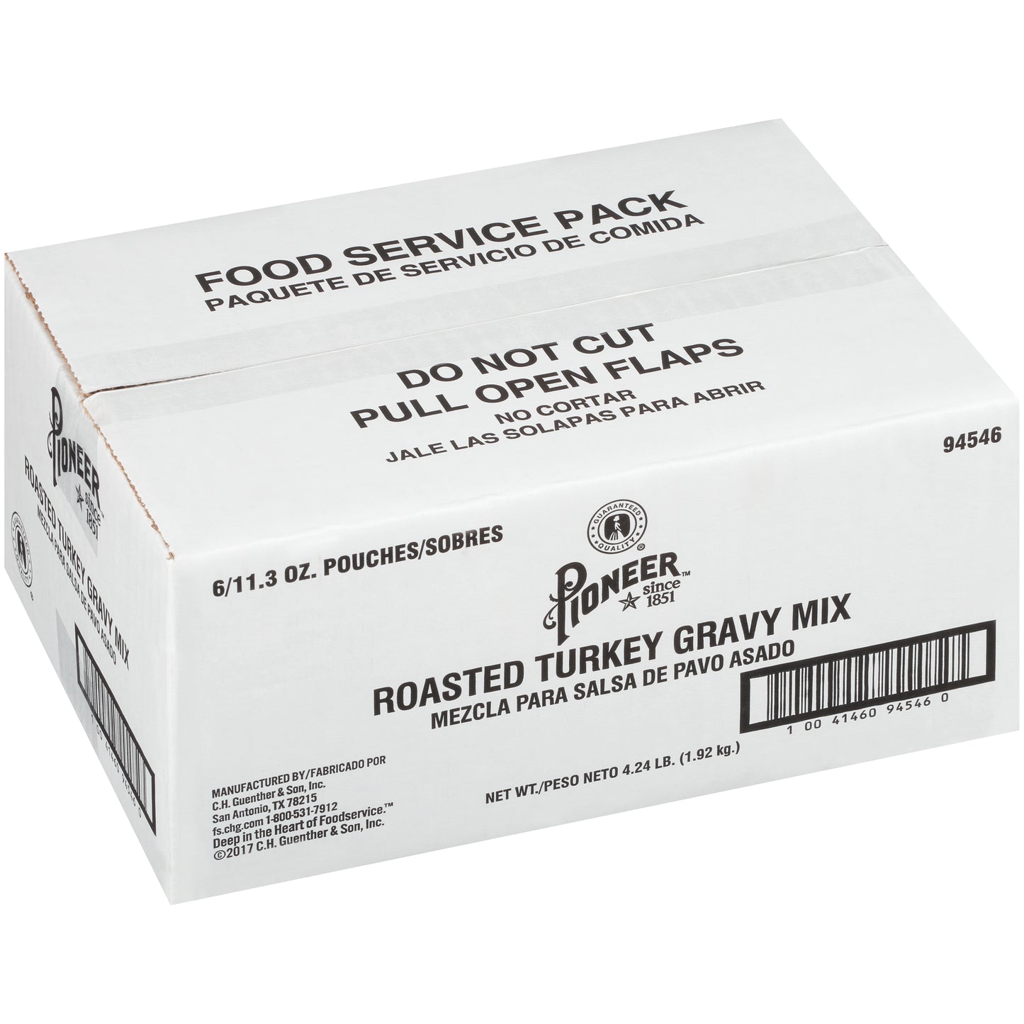 Pioneer Roasted Turkey Gravy Mix 11.3 Ounce Size - 6 Per Case.