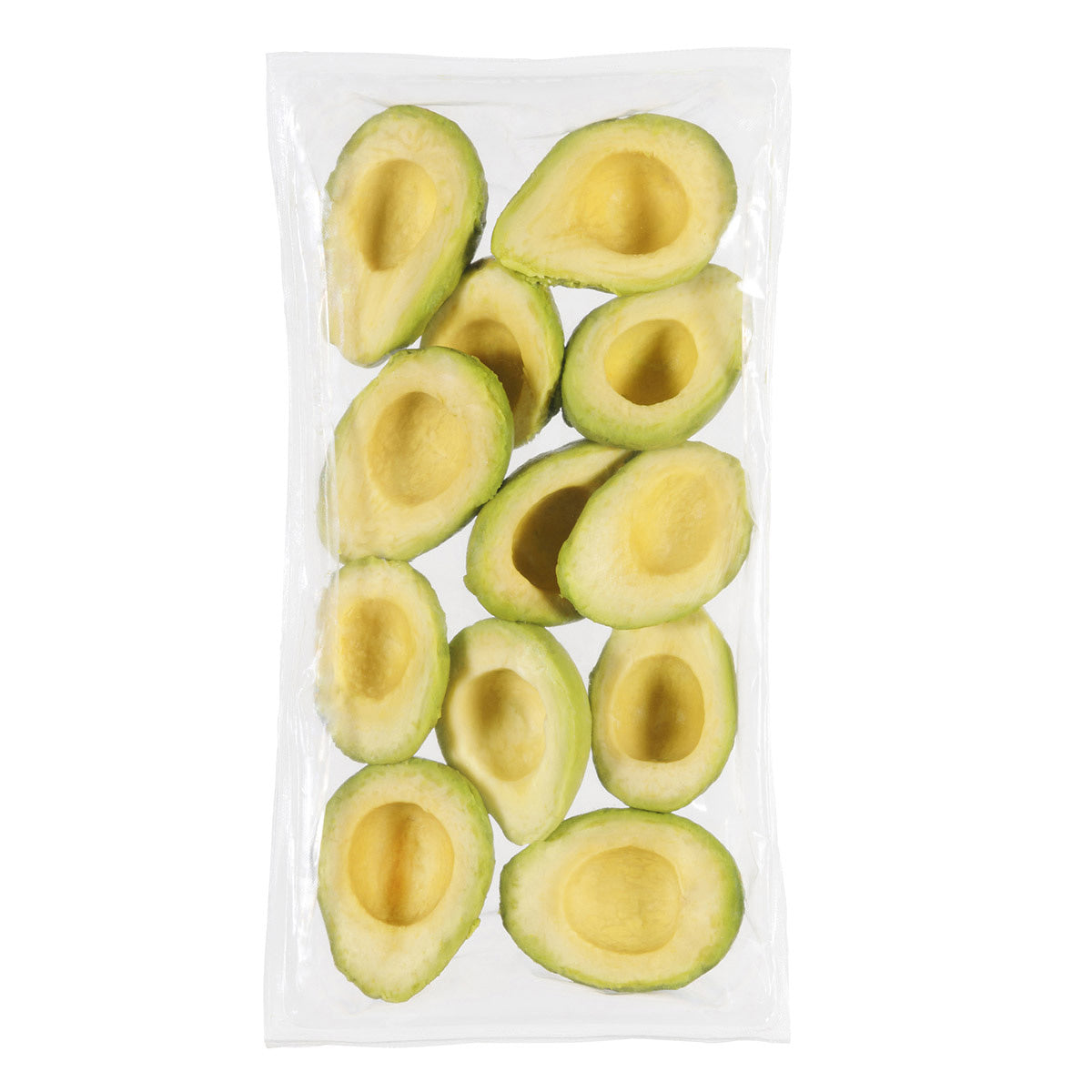 Simplot Harvest Fresh Avocados Avocado Halves Frozen 2 Pound Each - 12 Per Case.